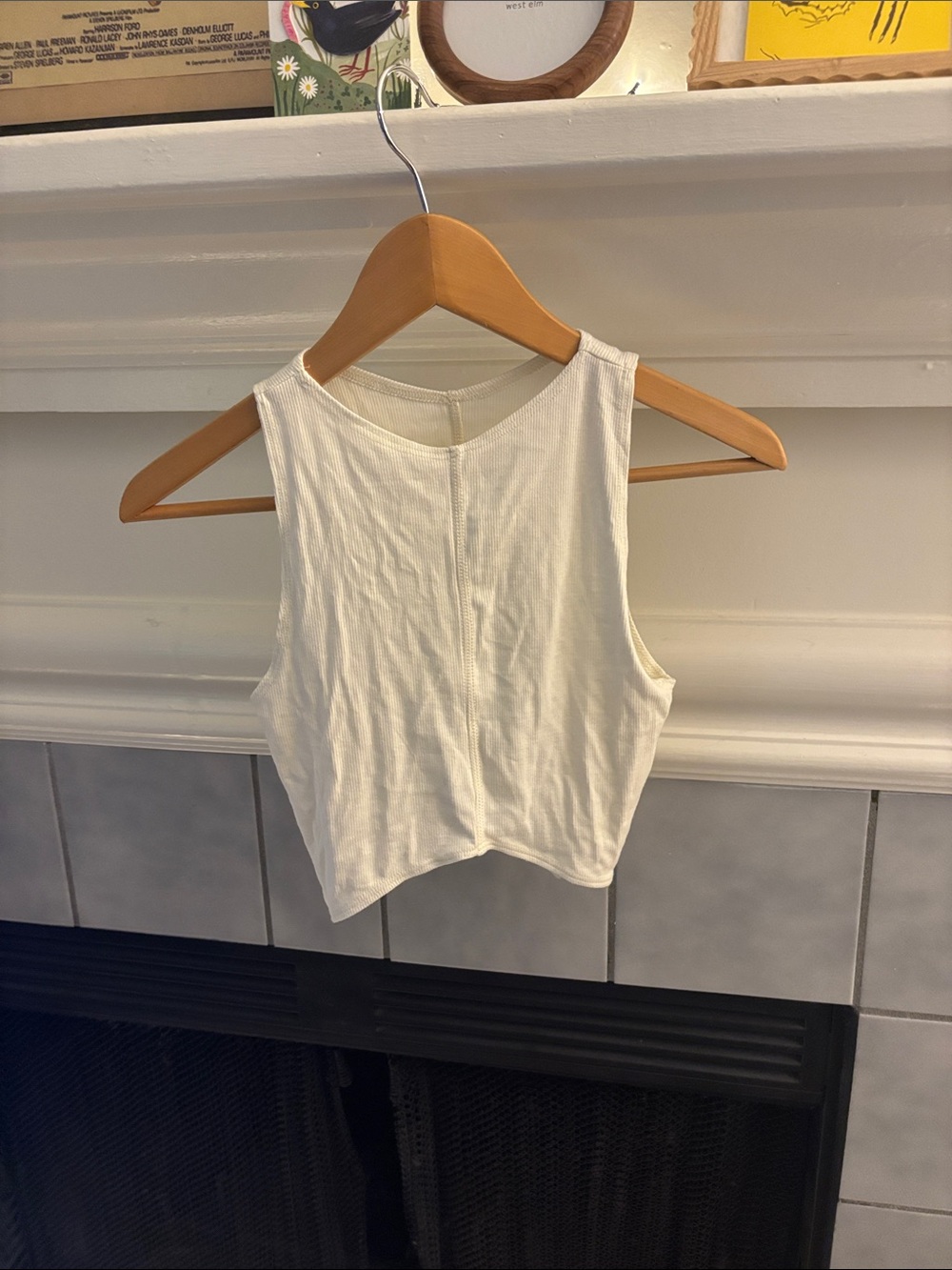 Joah Brown M/Ltanktop off white